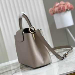 Capucines MM Taurillon Leather Bag