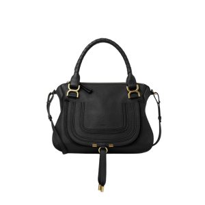 Chloé Marcie Black Double Carry Bag