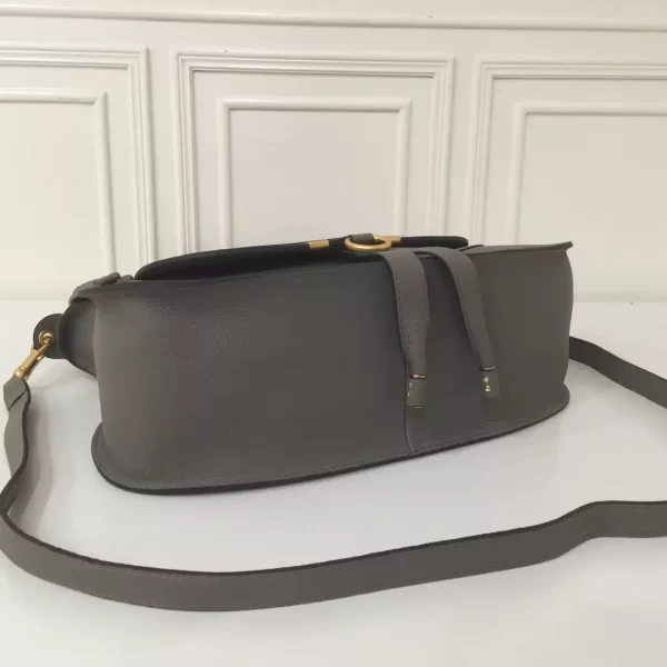 Chloé Marcie Elephant Grey Double Carry Bag