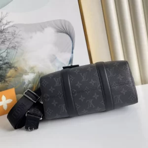 City Keepall Monogram Eclipse and Reverse Coated Canvas