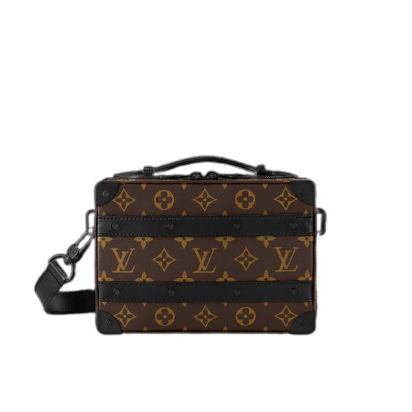 Handle Soft Trunk Monogram Macassar Canvas