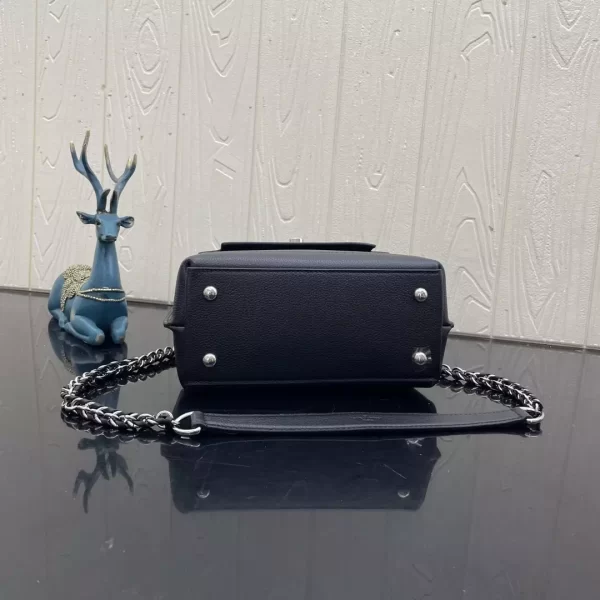 LockMe Ever Mini Black Leather