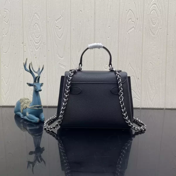 LockMe Ever Mini Black Leather