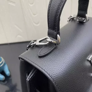 LockMe Ever Mini Black Leather