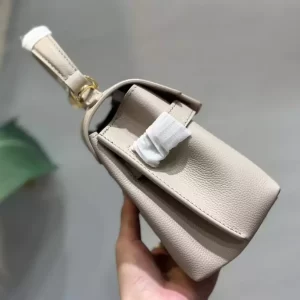 LockMe Ever Mini Greige Leather