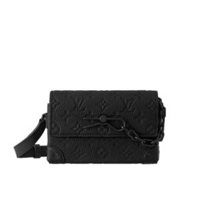 Steamer Wearable Wallet Monogram Taurillon Black Leather