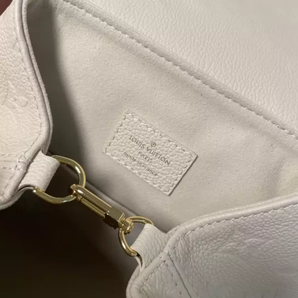 Backup Backpack Cream Monogram Empreinte Leather