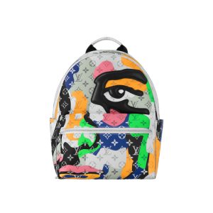 Discovery Backpack PM Multicolor Monogram Canvas And Cowhide Leather