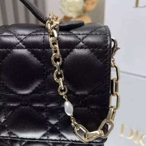 My Dior Mini Bag Black Cannage Lambskin