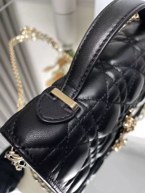 My Dior Mini Bag Black Cannage Lambskin