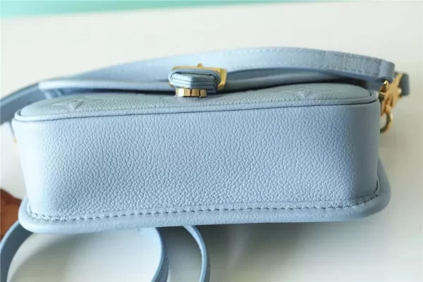 Nano Diane Monogram Empreinte Olympe Blue Leather