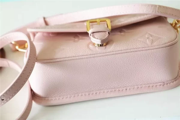 Nano Diane Monogram Empreinte Opale Pink Leather