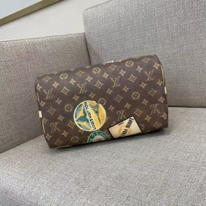 Speedy Bandoulière 30 Other Monogram Canvas Natural Cowhide Leather