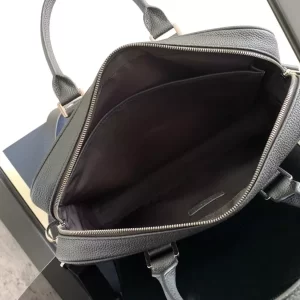 Briefcase Black Dior Gravity Leather and Black Grained Calfskin