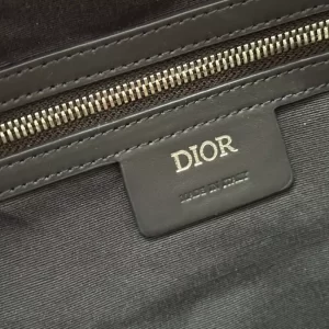 Changing Bag Beige and Black Dior Oblique Jacquard