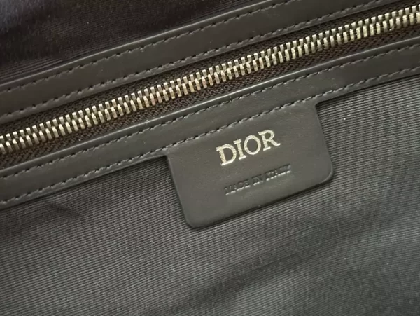 Changing Bag Beige and Black Dior Oblique Jacquard