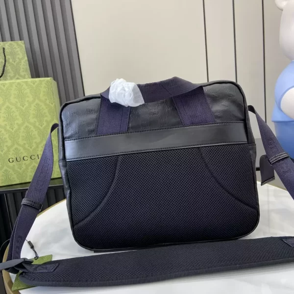 GG Crystal Crossbody Bag in Black GG Crystal Canvas