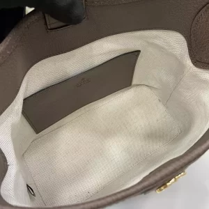 Ophidia GG Small Shoulder Bag in Beige and Ebony GG Supreme