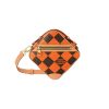 Chess Messenger Bag Orange Damier Pop Canvas