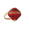 Chess Messenger Bag Red Damier Pop Canvas