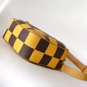 Chess Messenger Bag Yellow Damier Pop Canvas