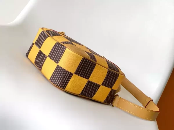 Chess Messenger Bag Yellow Damier Pop Canvas