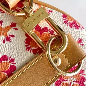 Keepall Bandoulière 45 Coral Monogram Tiles Canvas