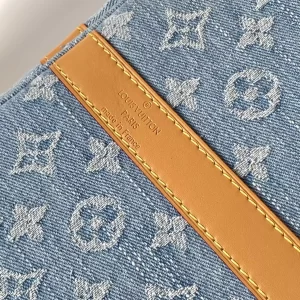 Keepall Bandoulière 45 Sky Denim Monogram Denim