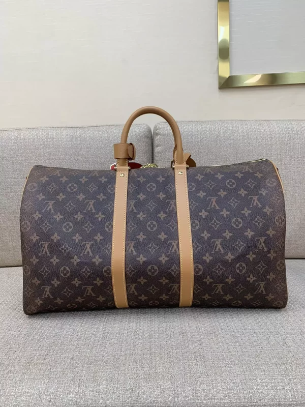 Keepall Bandoulière 50 Monogram Dust Canvas