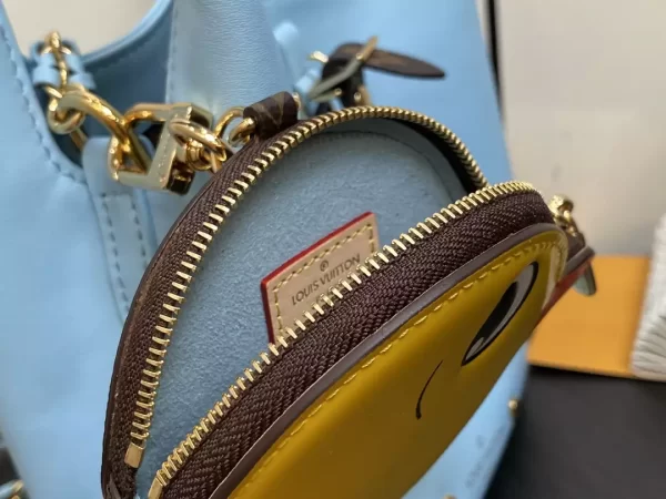 Louis Vuitton Atlantis BB Baby Blue Nappa Lambskin