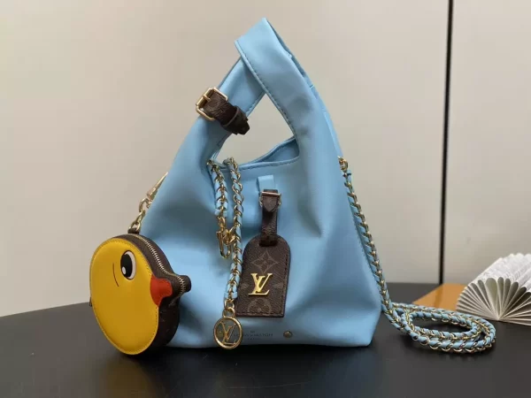 Louis Vuitton Atlantis BB Baby Blue Nappa Lambskin