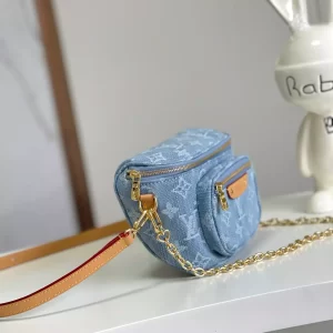 Mini Bumbag Sky Denim Monogram Denim