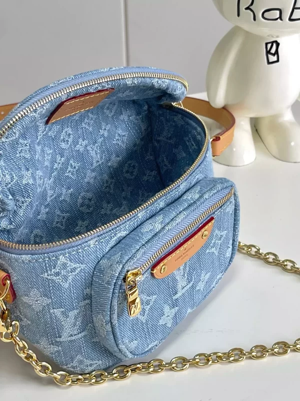 Mini Bumbag Sky Denim Monogram Denim