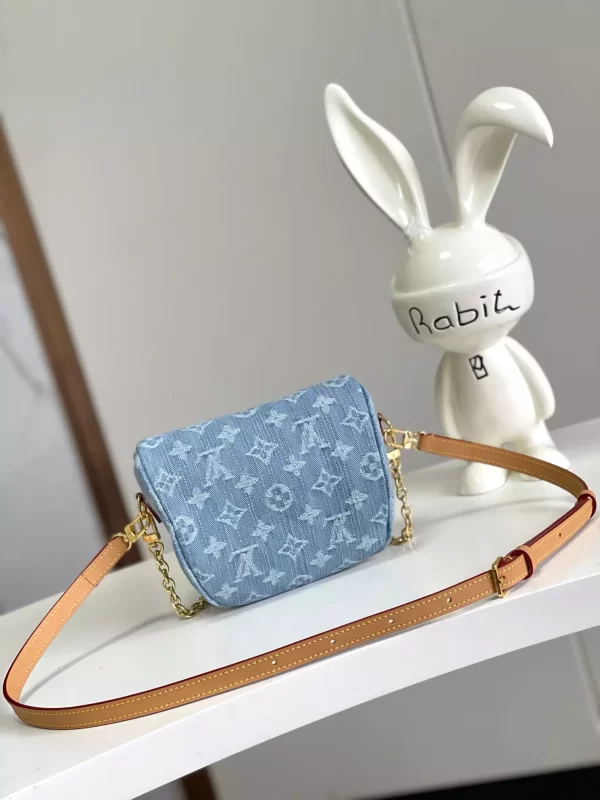 Mini Bumbag Sky Denim Monogram Denim