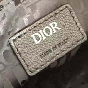 Mini Dior Hit The Road Bag Black Grained Calfskin