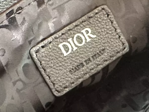 Mini Dior Hit The Road Bag Black Grained Calfskin