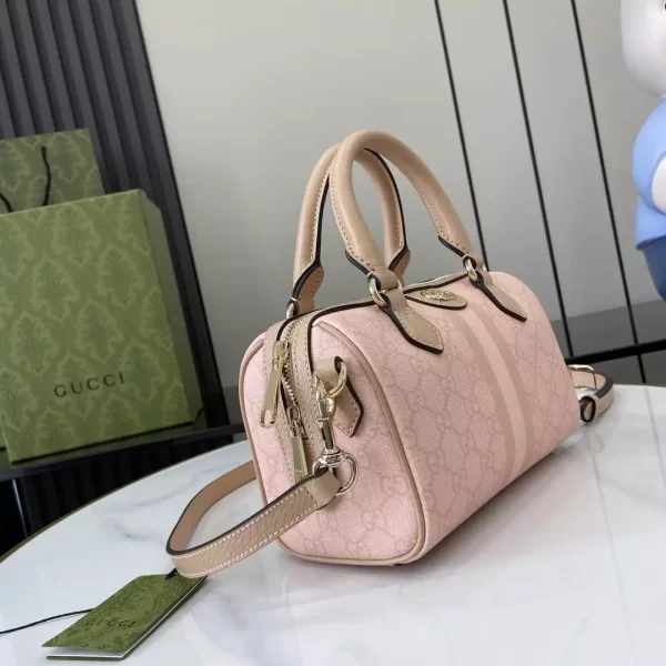 Ophidia GG Super Mini Bag in Dusty Pink GG Supreme