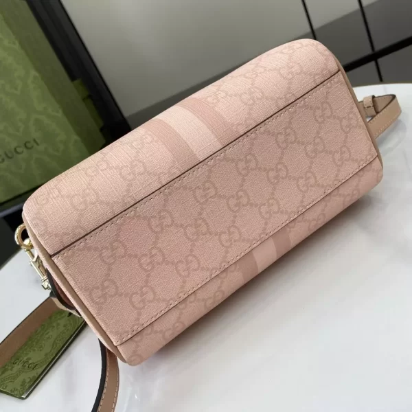 Ophidia GG Super Mini Bag in Dusty Pink GG Supreme