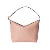 Ophidia GG Super Mini Shoulder Bag in Dusty Pink GG Supreme Canvas