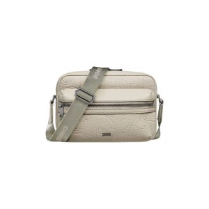 Rider 2.0 Zipped Messenger Bag Beige Dior Gravity Leather and Beige Grained Calfskin