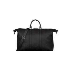 Weekender 40 Black Dior Gravity Leather and Black Grained Calfskin - DB202
